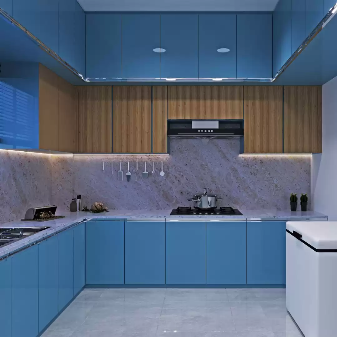 Luxury Modular Kitchen in Gurgaon | Premium Finishes & Storage