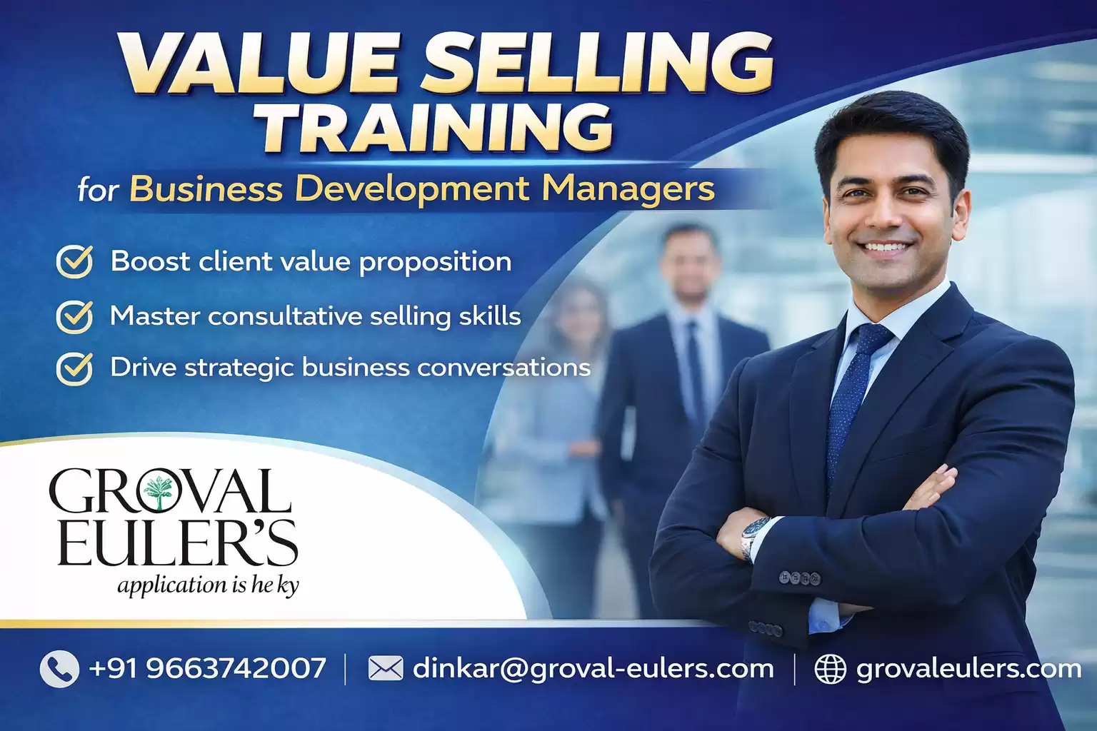 Value Selling Training for Business Development Managers