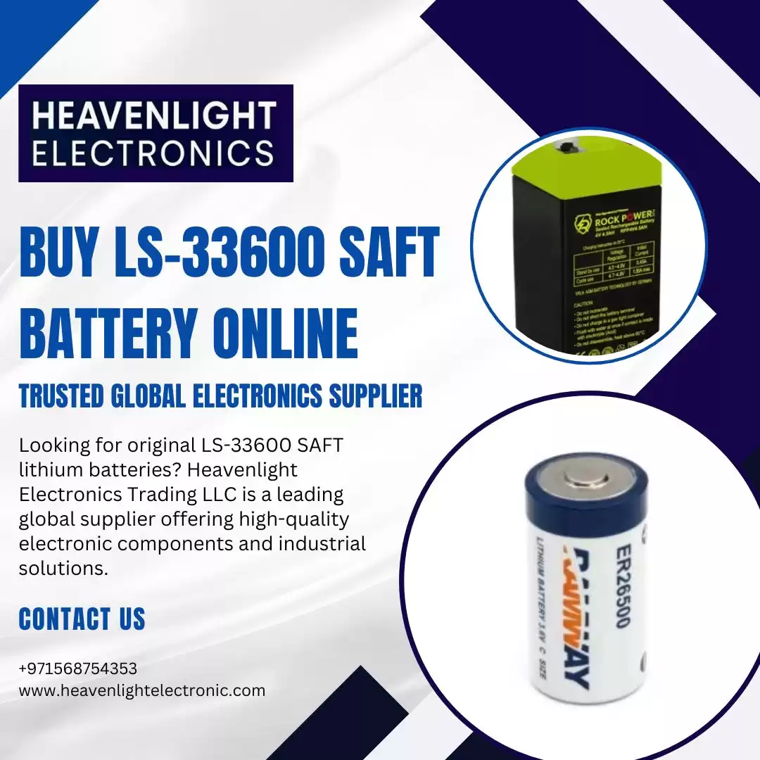 Buy LS-33600 SAFT Battery Online – Trusted Global Electronics Supplier