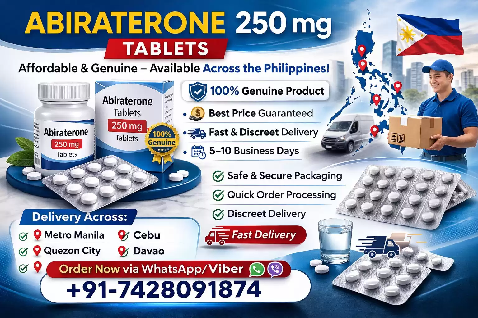 Abiraterone at Lower Cost in Philippines