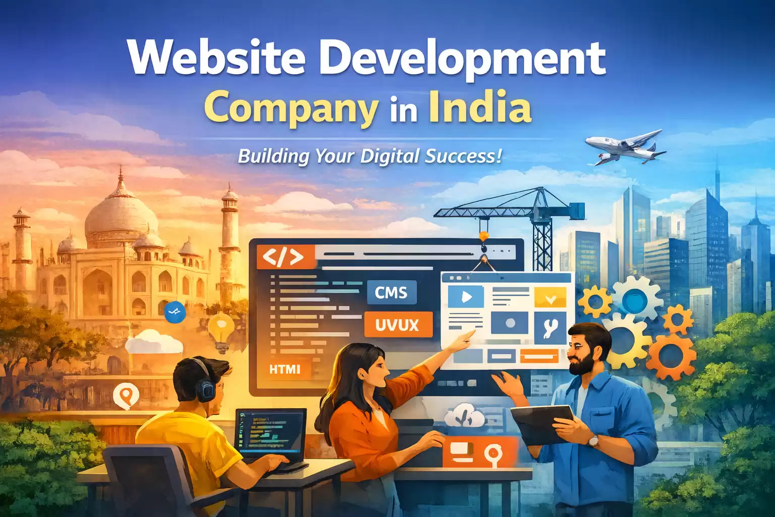 Custom Website Development Company in Jaipur India