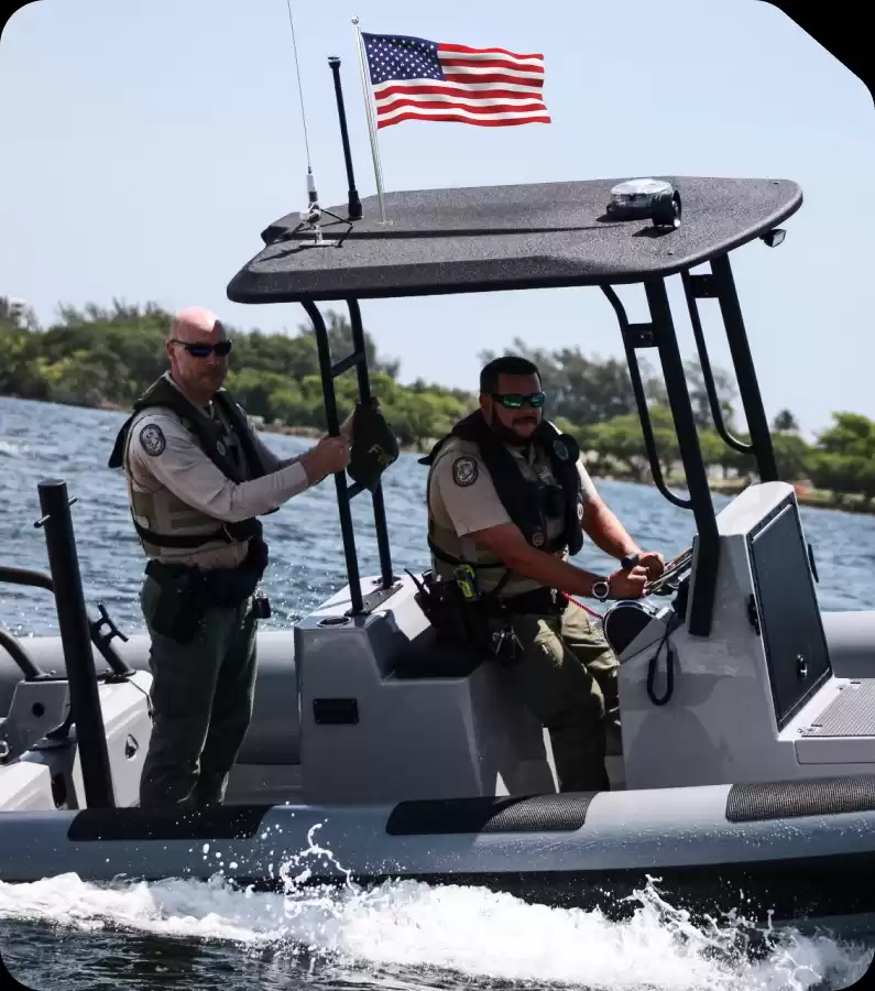 Rigid Inflatable Boat for Professional Marine Operations