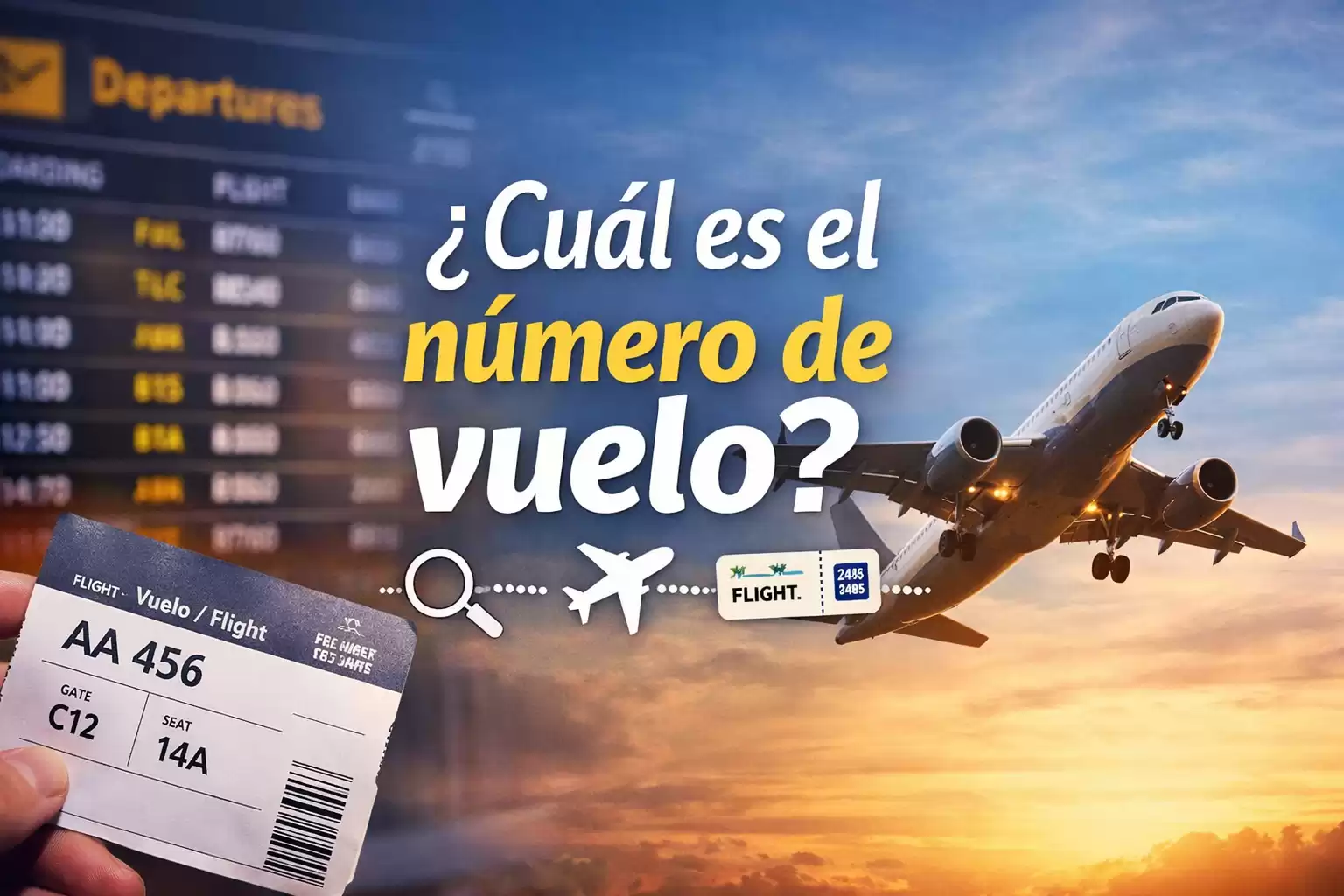 cual es el numero de vuelo