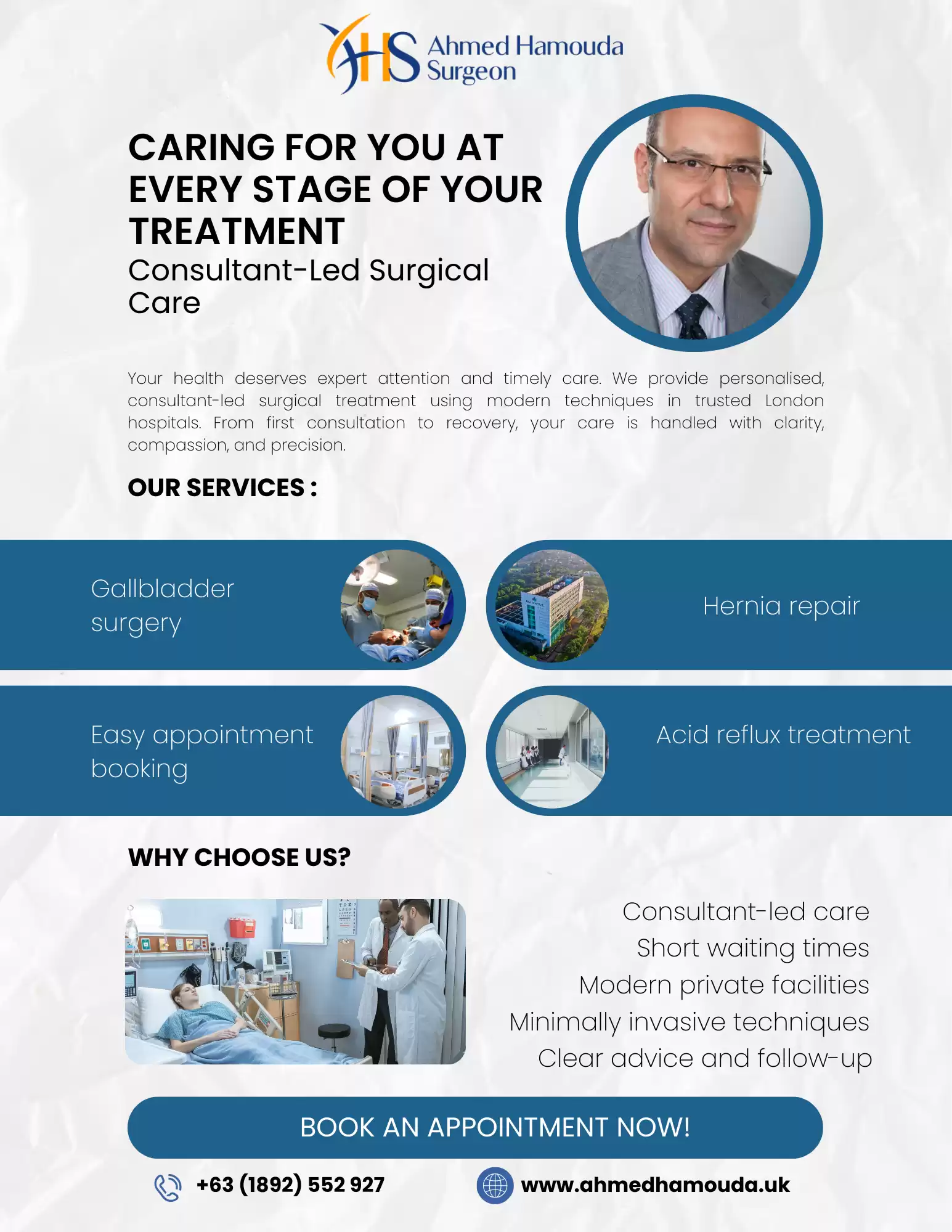 Leading Upper GI Surgeon UK – Specialist Surgical Care