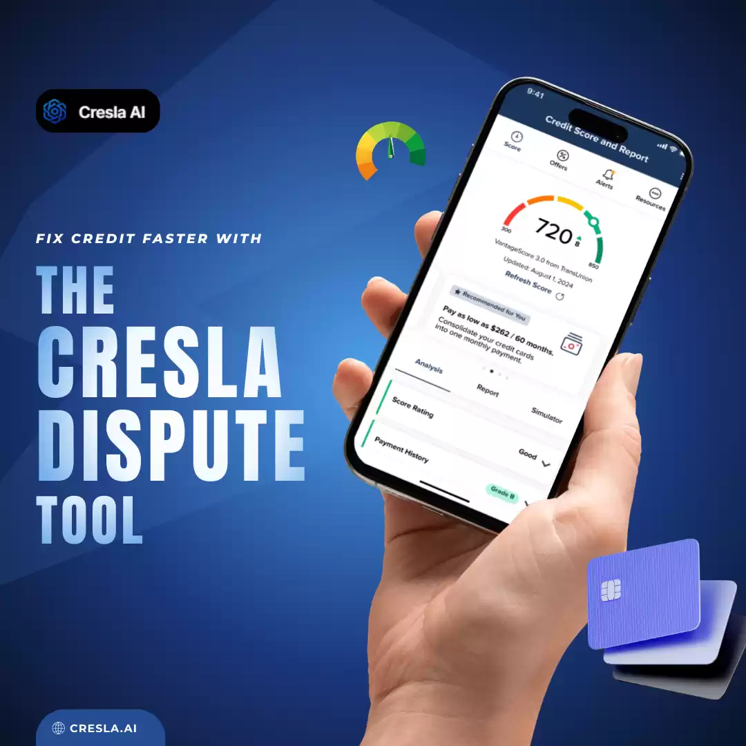 Fix Credit Faster with the Cresla Dispute Tool