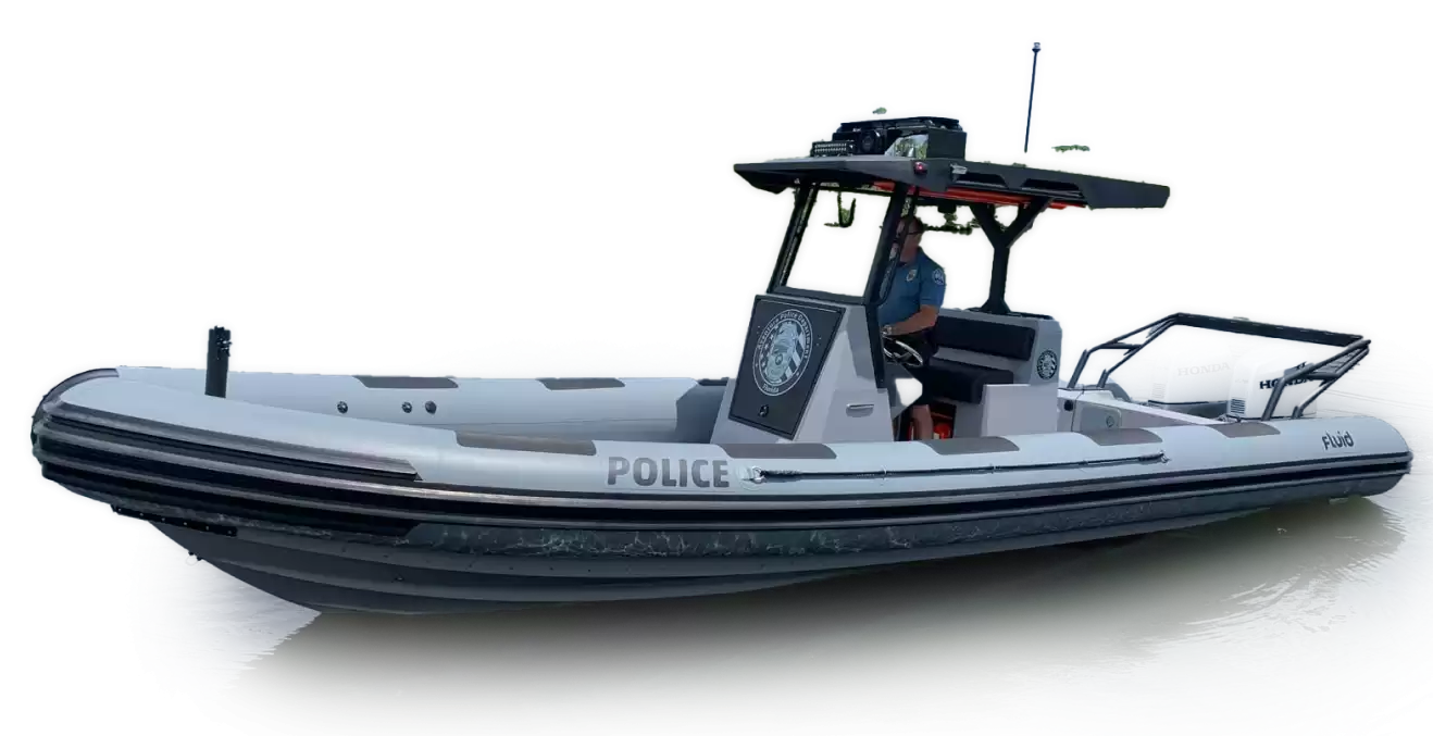 Inflatable water rescue boats