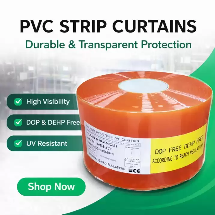 PVC Strip Curtain Supplier in India | Industrial PVC Strip Curtains | Cronax Industries