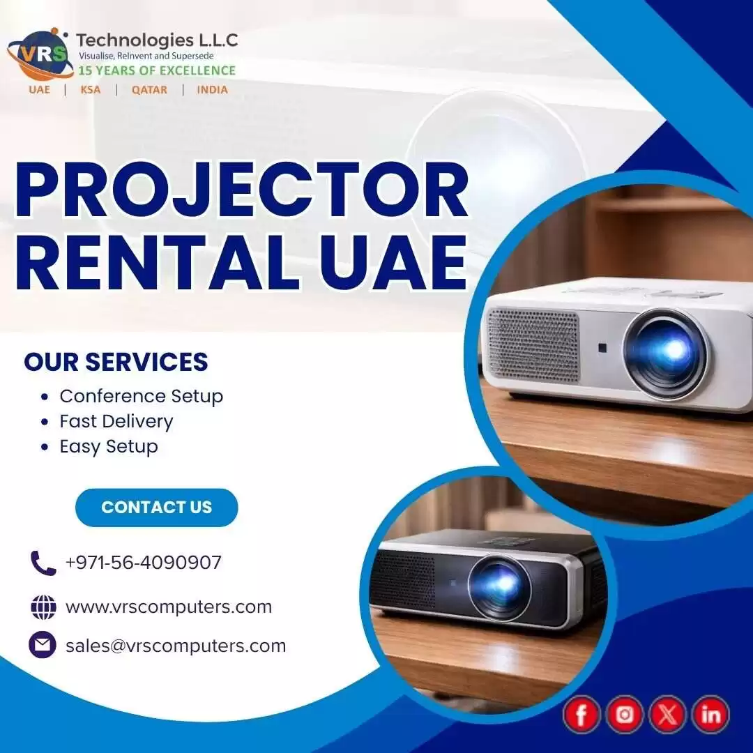 Professional Projector Rental UAE for Wedding Events