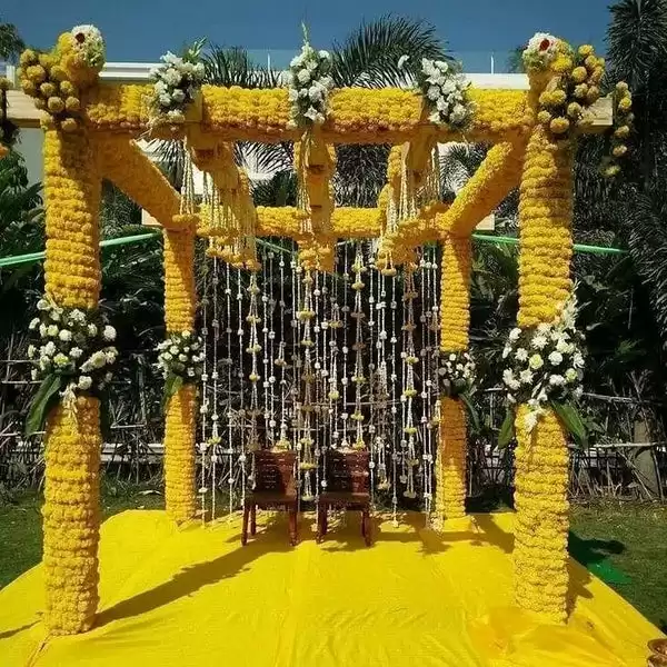 Plan a Memorable Haldi Ceremony Function in Noida with Beautiful Décor & Hassle-Free Arrangements