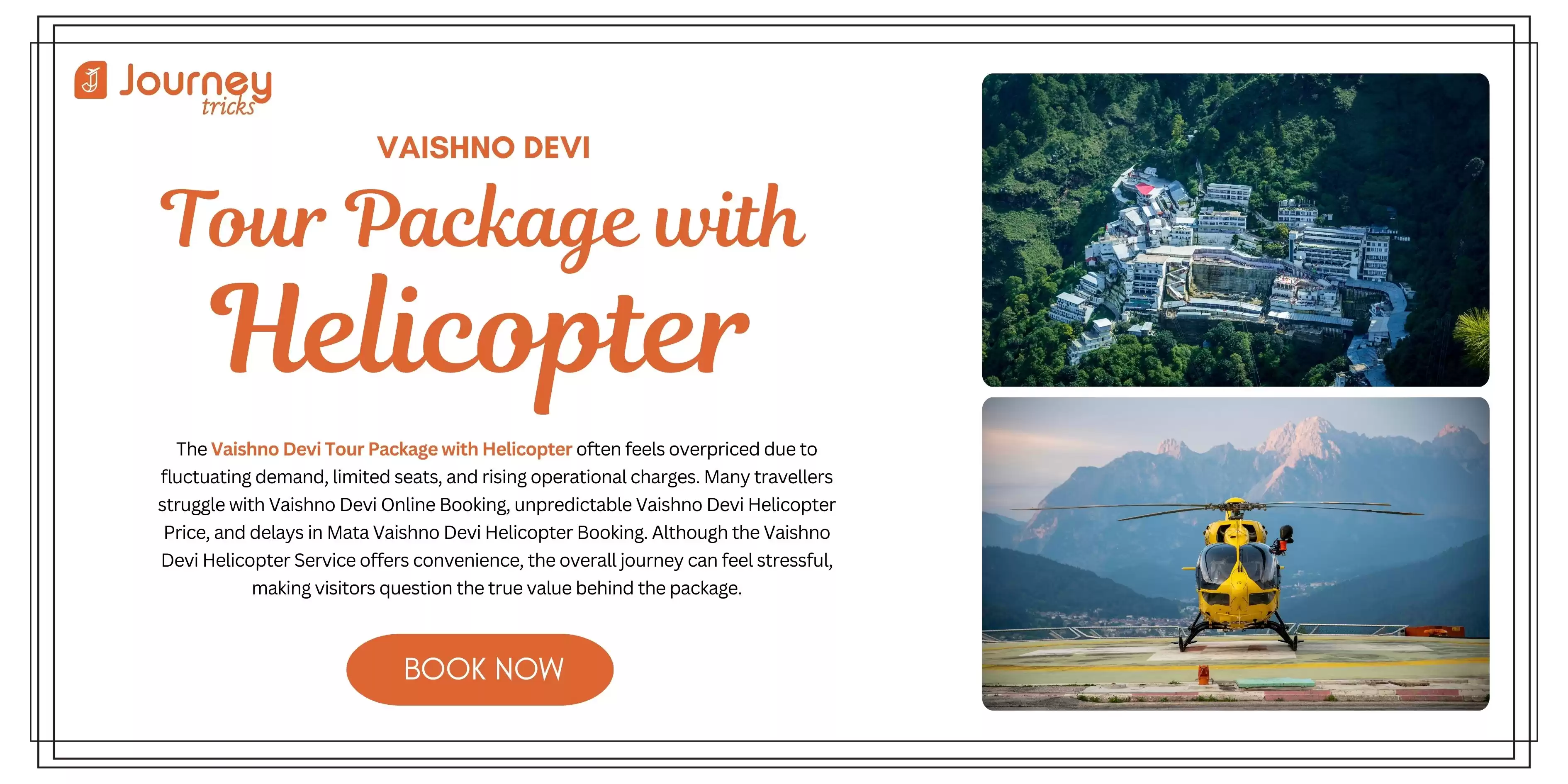 Vaishno Devi Tour Package with Helicopter – Luxury Yatra from Katra