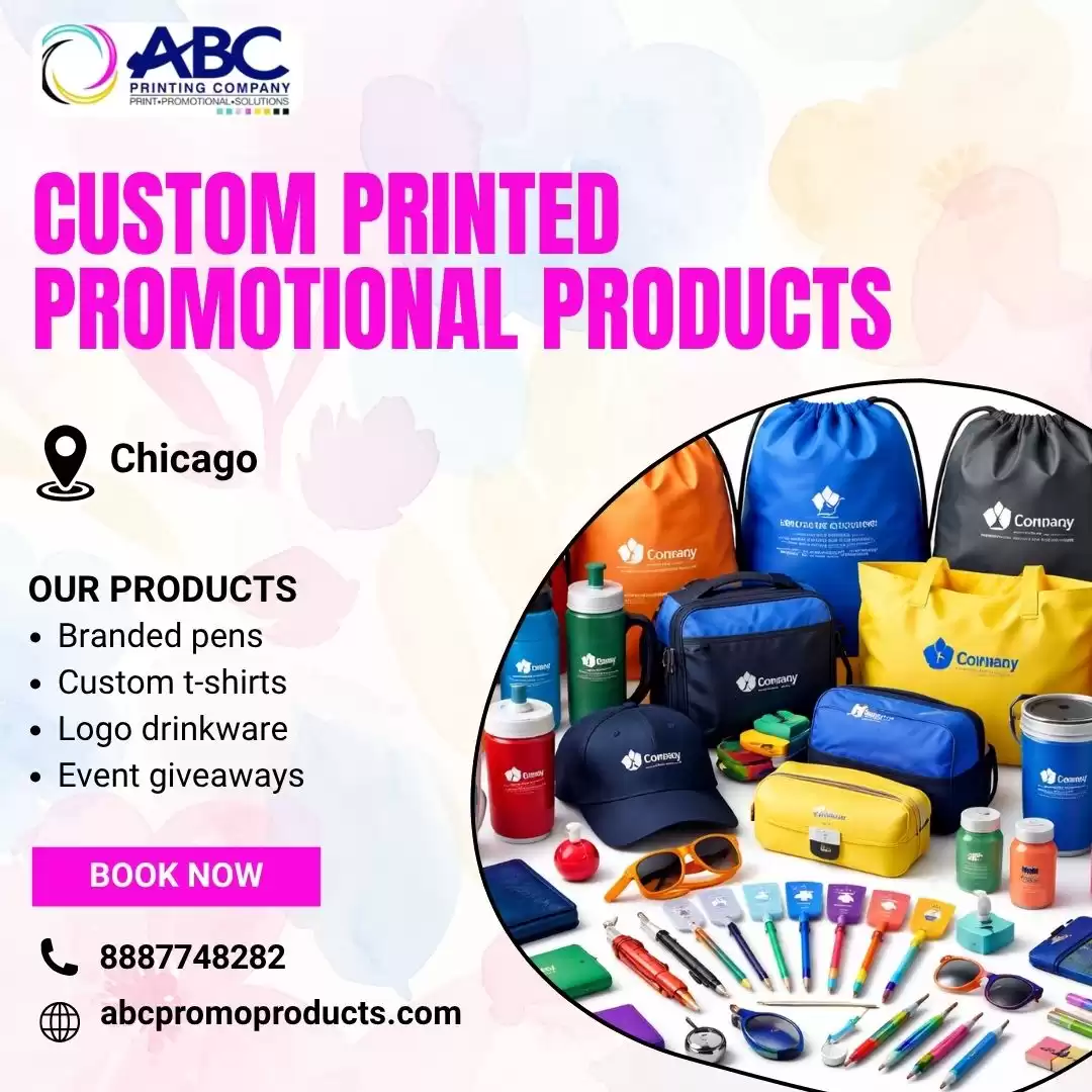 Custom Printed Promotional Products in Chicago