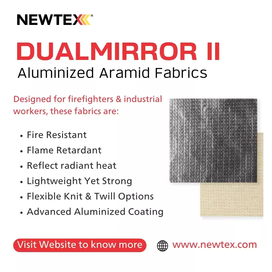 DualMirror II Aluminized Aramid Fabrics for Radiant Heat Protection