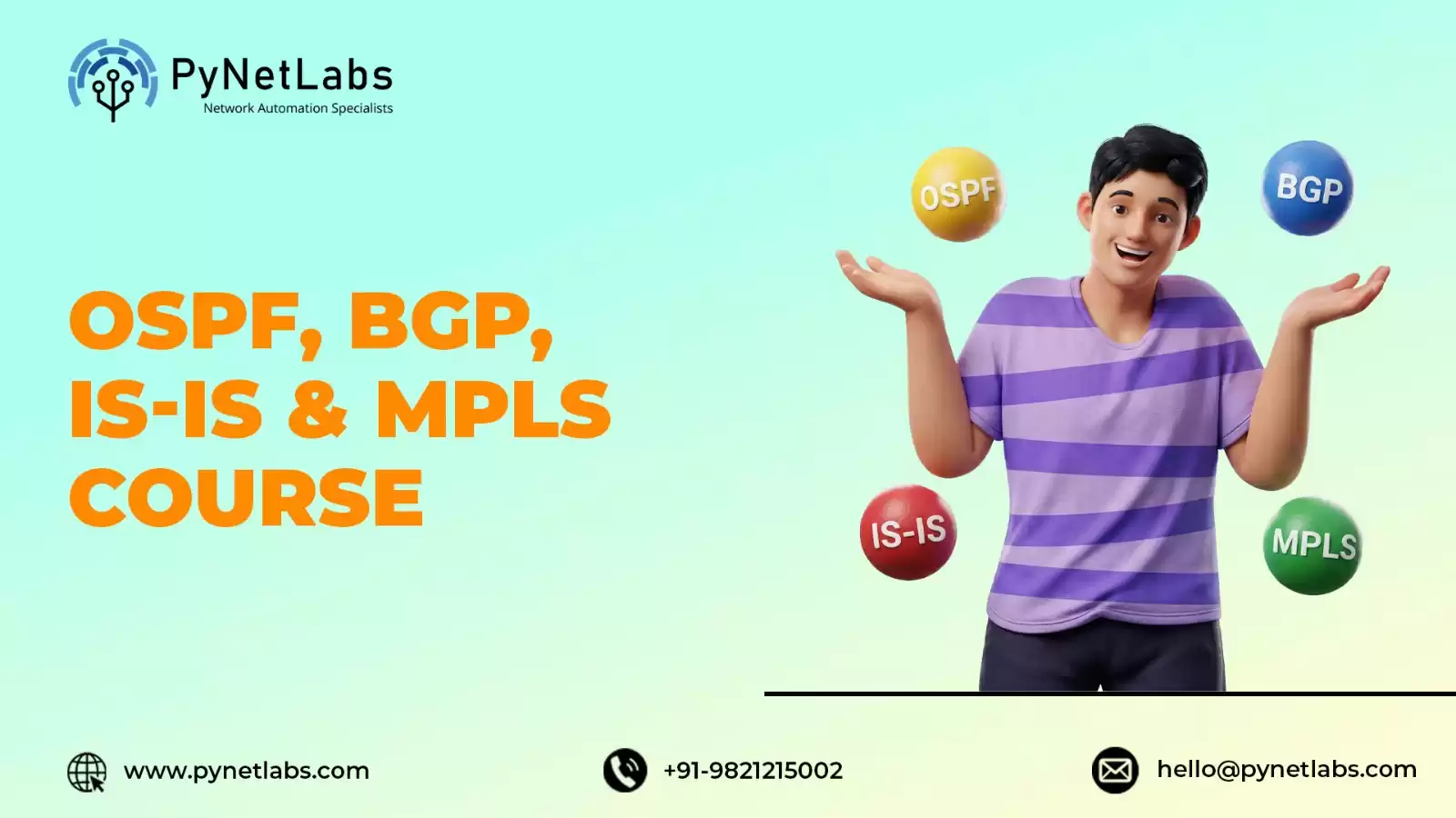 Master Routing Protocols – OSPF, BGP, IS-IS & MPLS Course