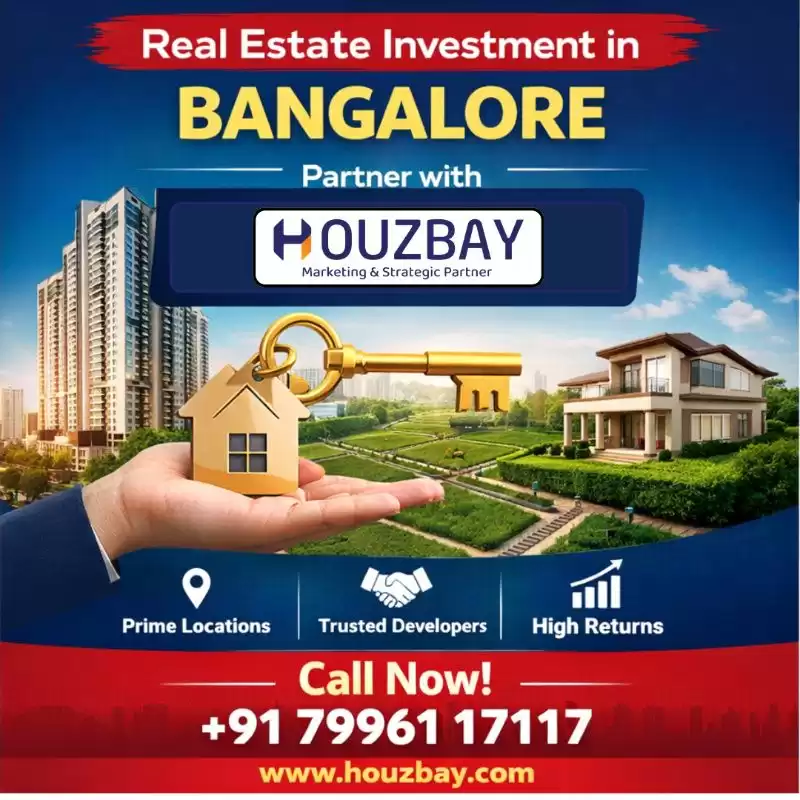 Real estate investment in Bangalore | Houzbay Real estate channel partners