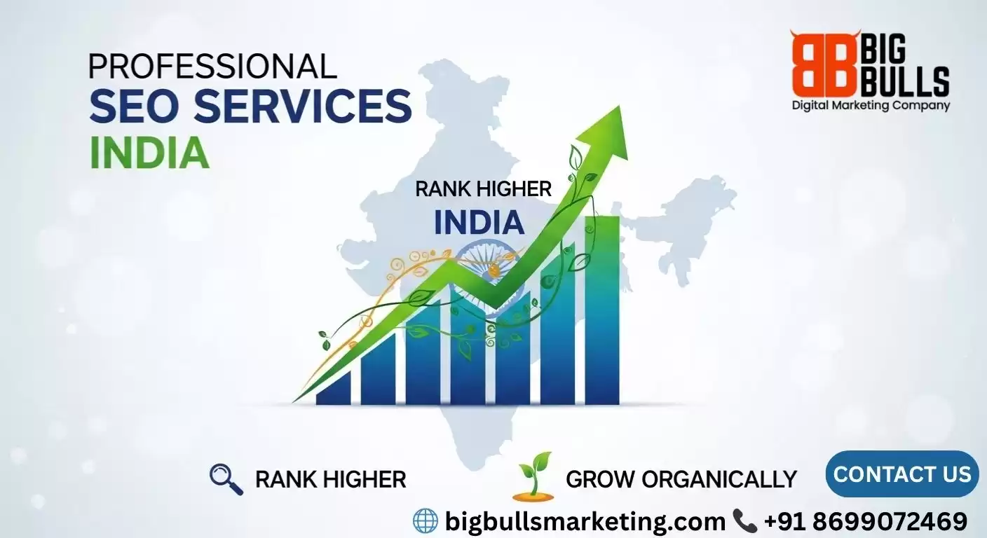 Professional SEO Services India – Rank Higher & Grow Organically