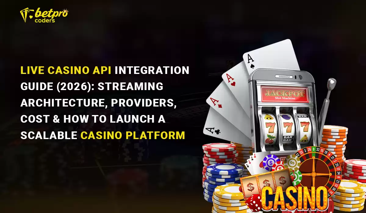 Top Live Casino API Integration Guide (2026): Streaming Architecture, Providers & Cost