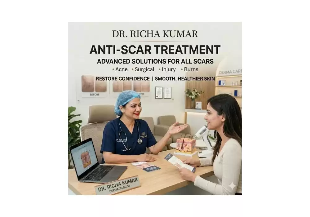 Advanced Anti-Scar Treatment for Acne, Surgical & Burn Scars by Dr. Richa Kumar