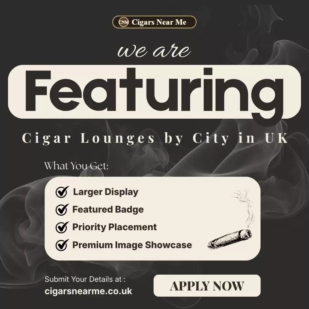 Cigar Lounges By City in UK