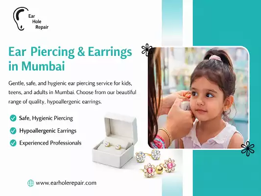 Reliable Ear Stud Piercing in Mumbai by Experts