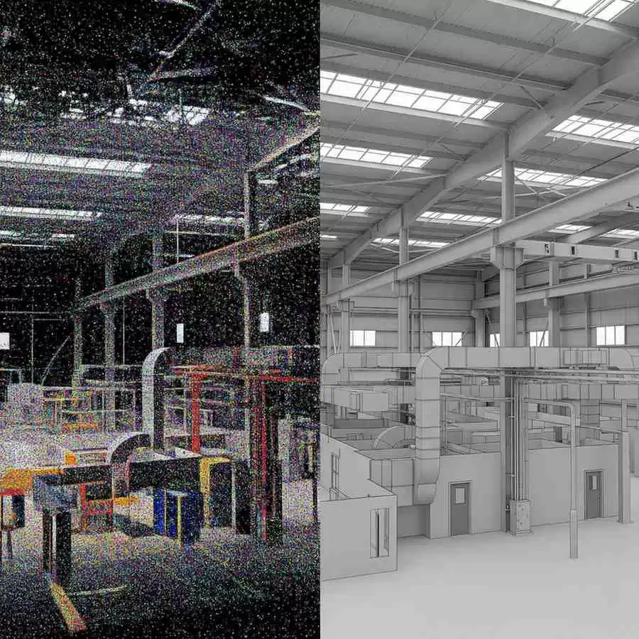 Precision Point Cloud to BIM Services for Modern Construction