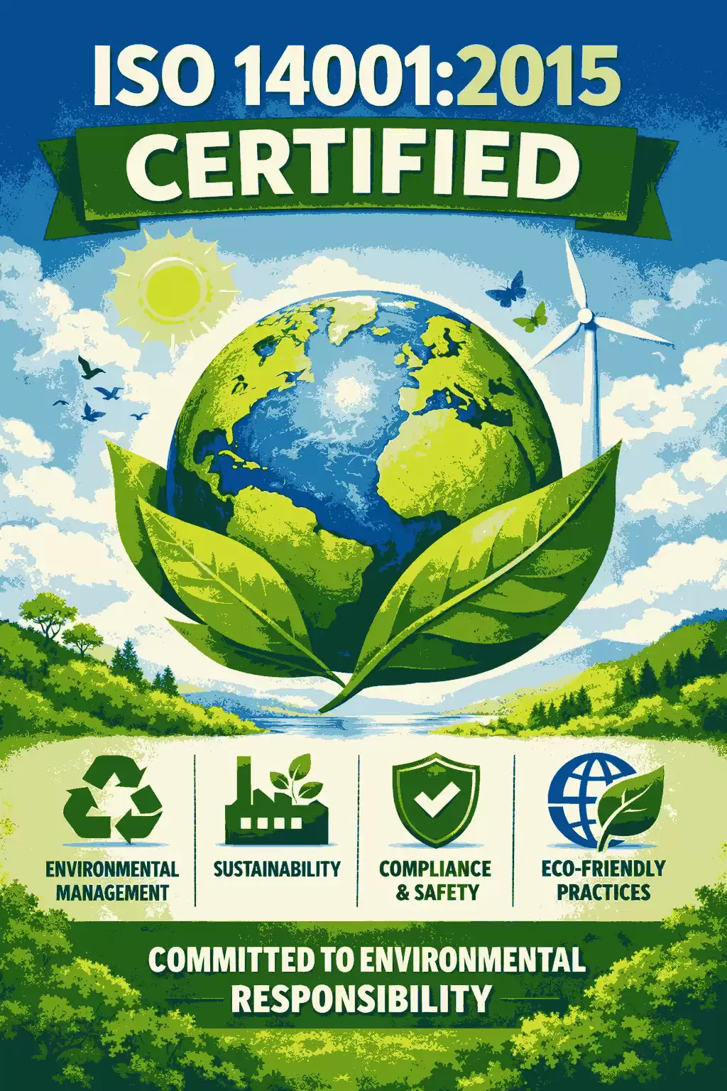 ISO 14001:2015 Certification in Dubai