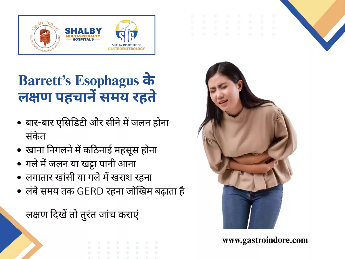 Consult Barrett’s Esophagus Specialist in Indore Today