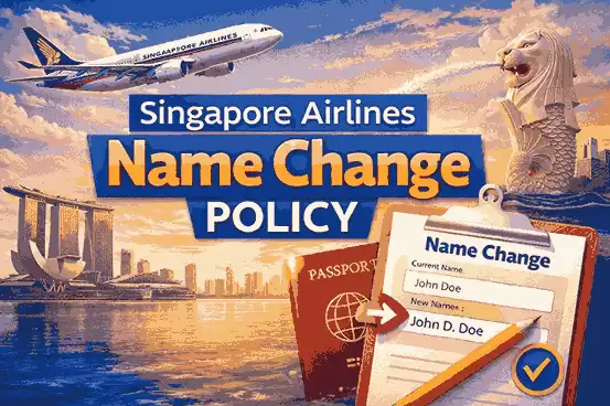 Singapore Airlines Name Change Policy