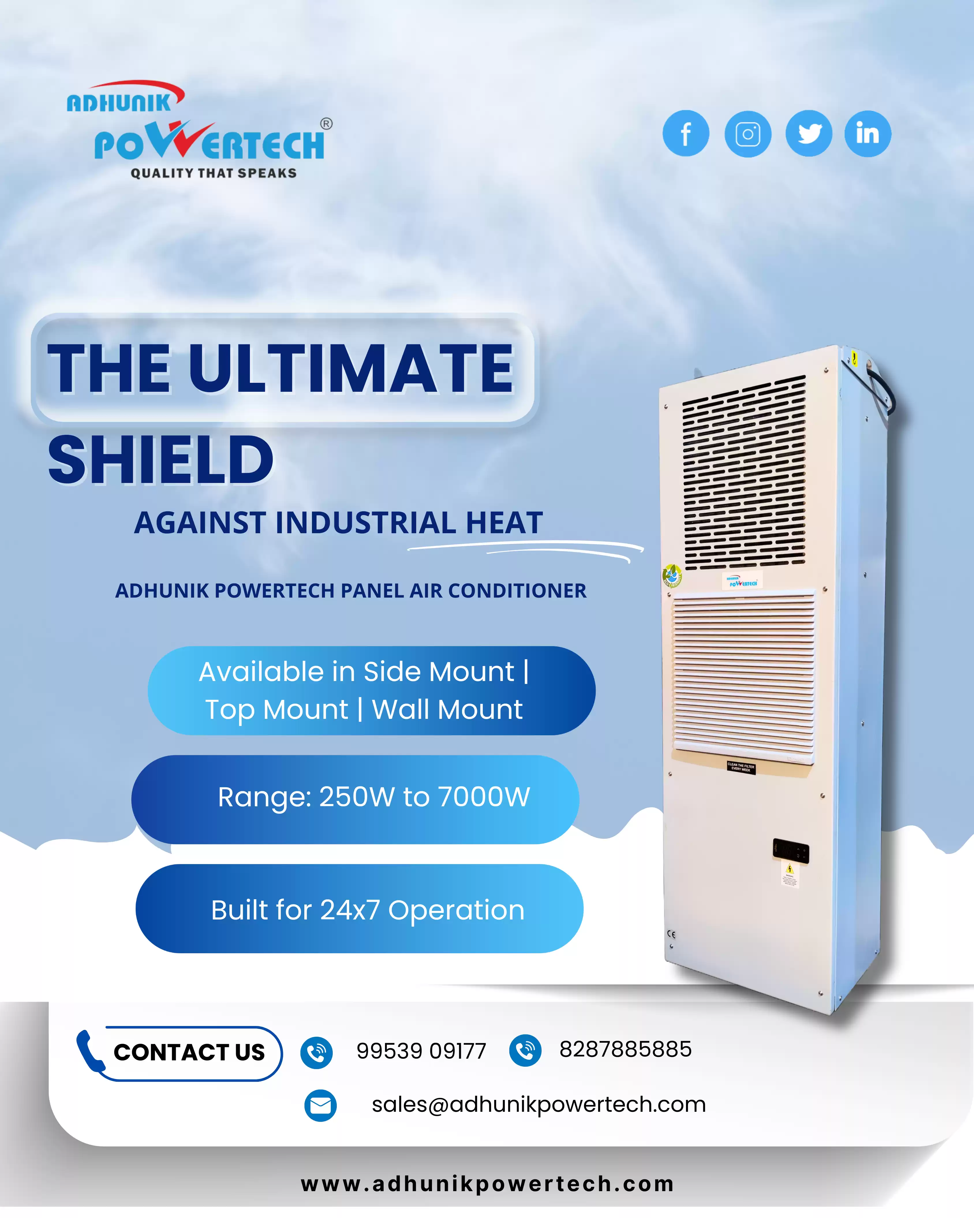 Adhunik Powertech 's Panel AC: The Ultimate Shield Against Industrial Heat