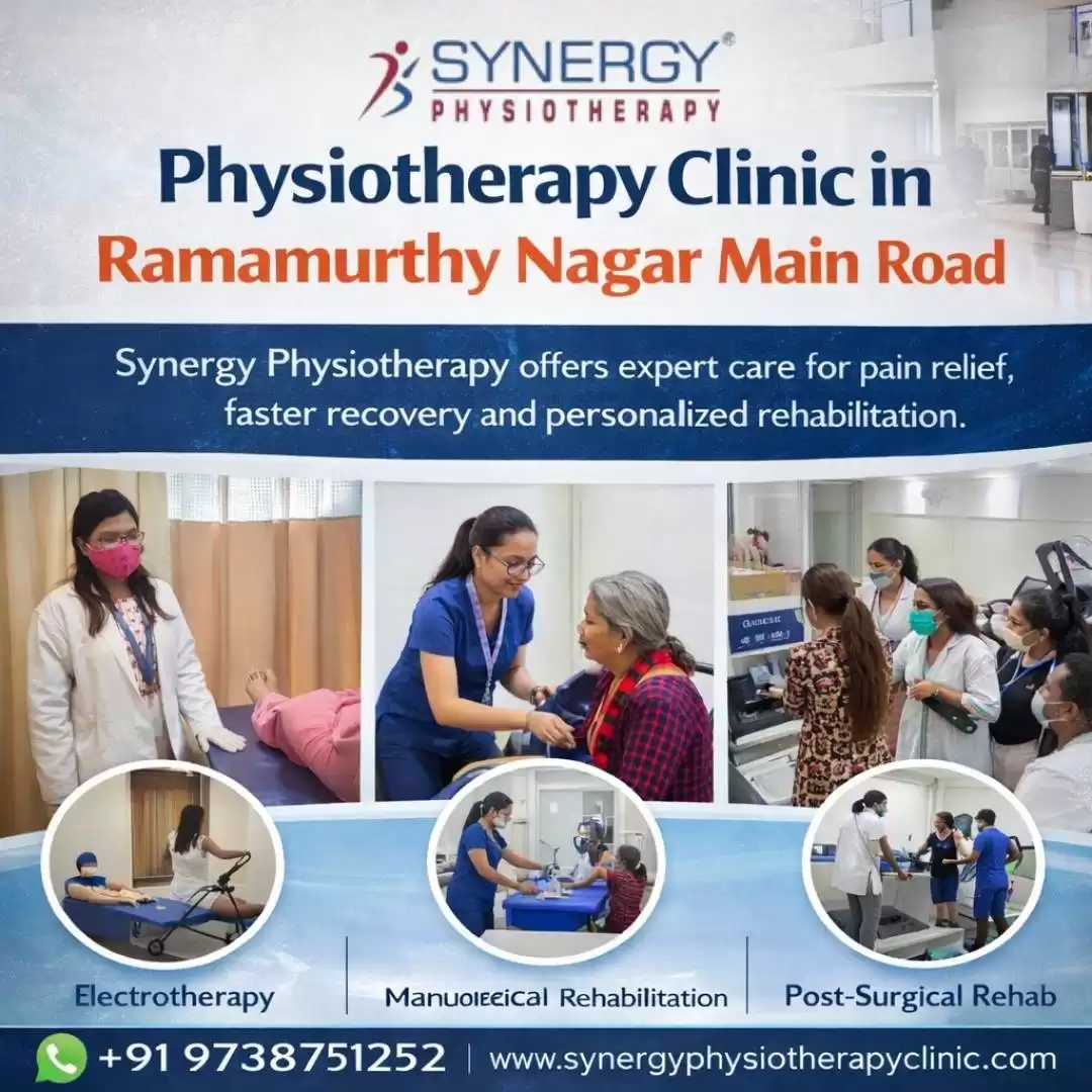 Physiotherapy Clinic in Ramamurthy Nagar Main Road | Physiotherapist 
