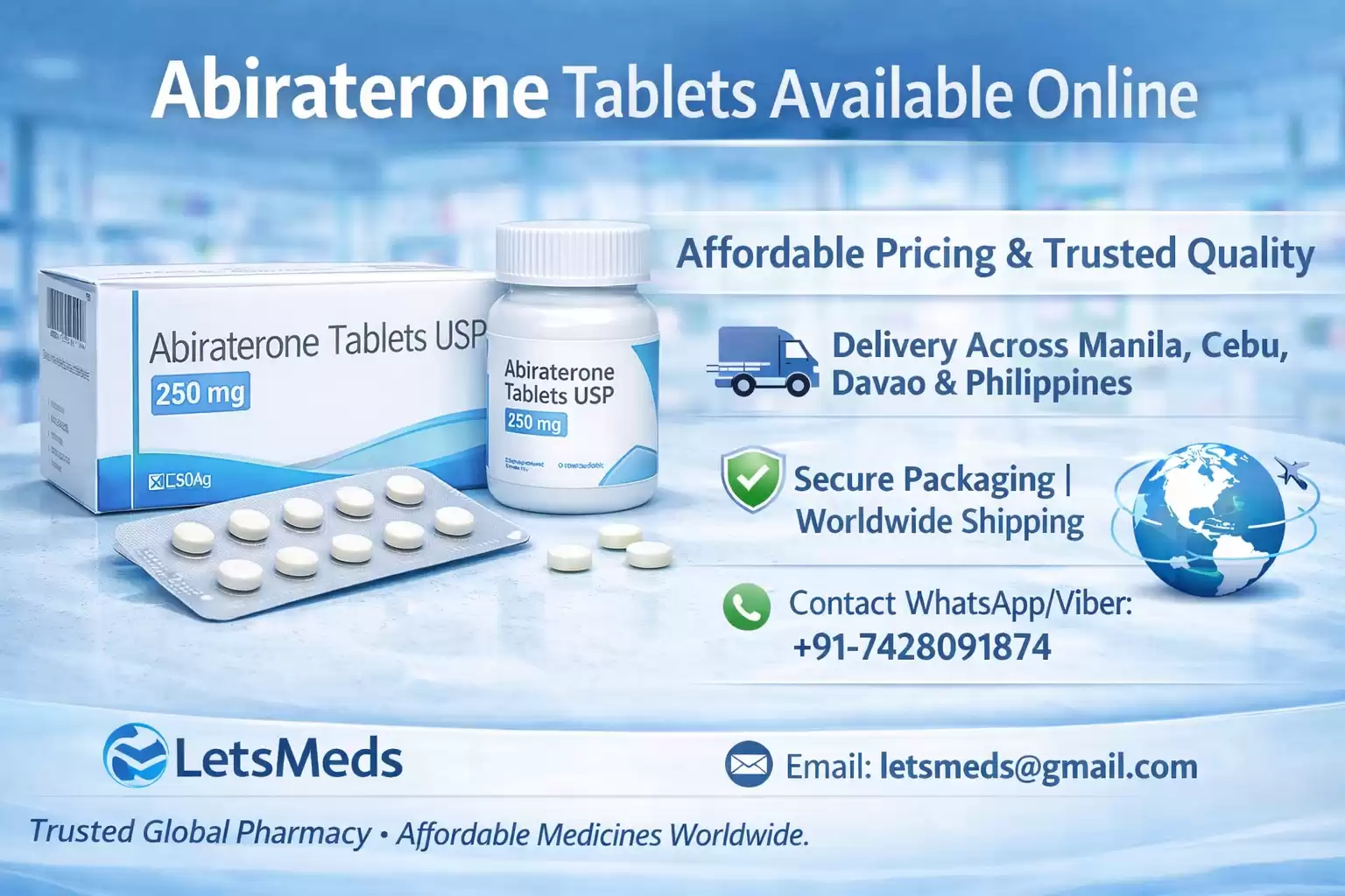Where Can I Buy Abiraterone in Philippines