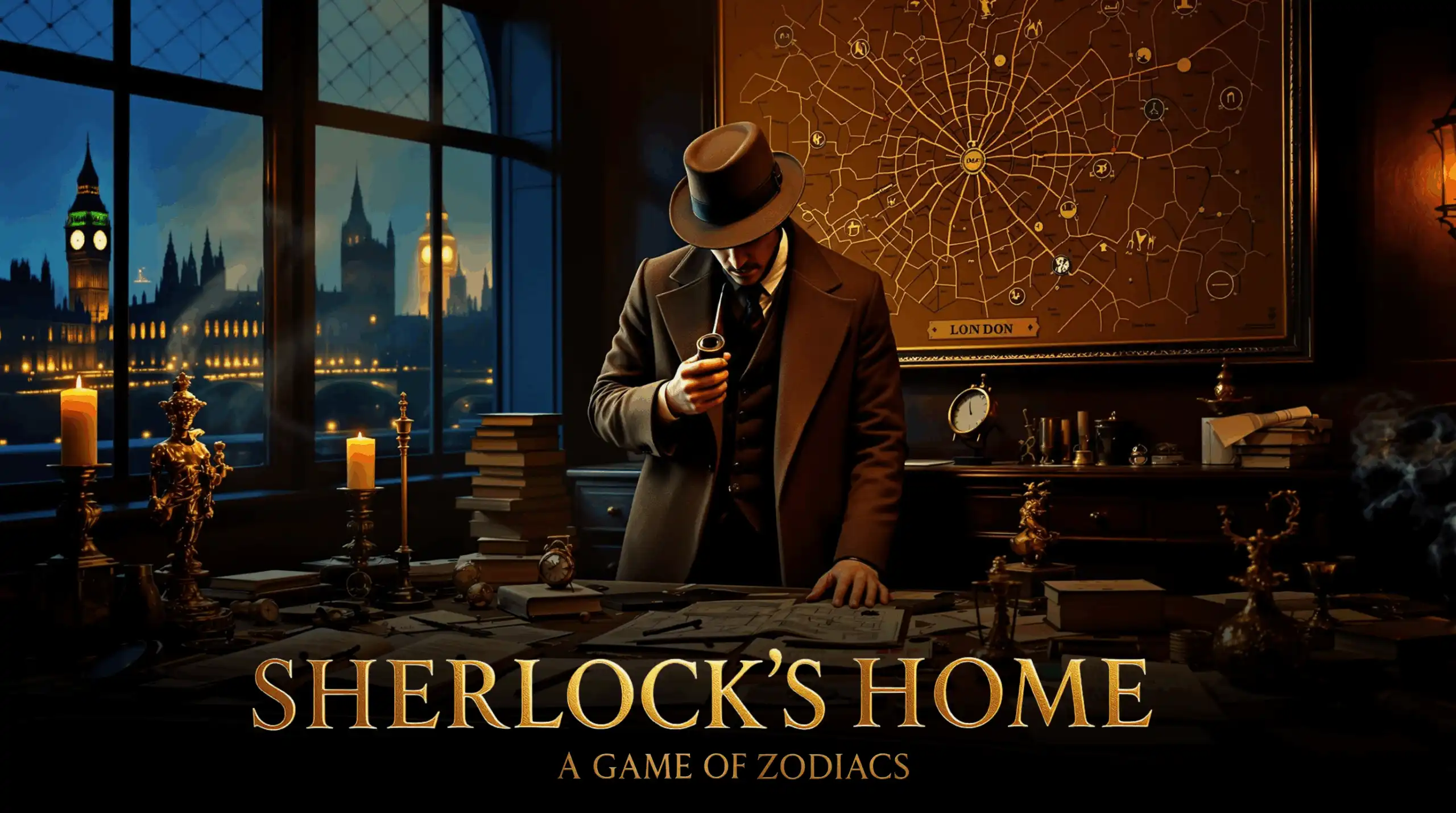 Sherlock’s Home Escape Room – Solve the Zodiac Mystery
