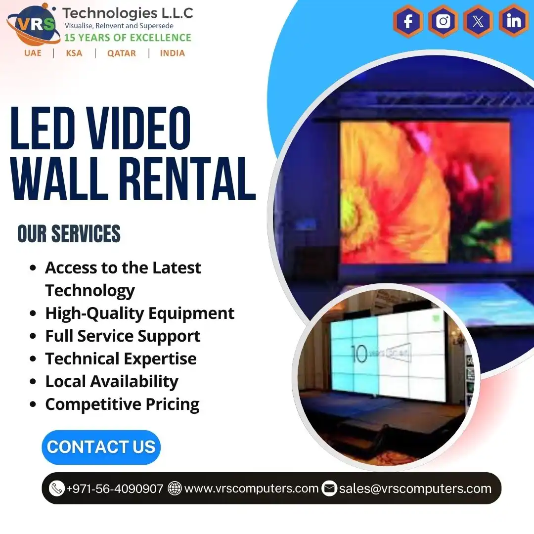 Fast LED Video Wall Rental Events?