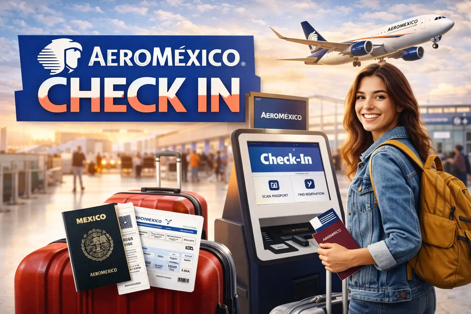 Aeroméxico check in