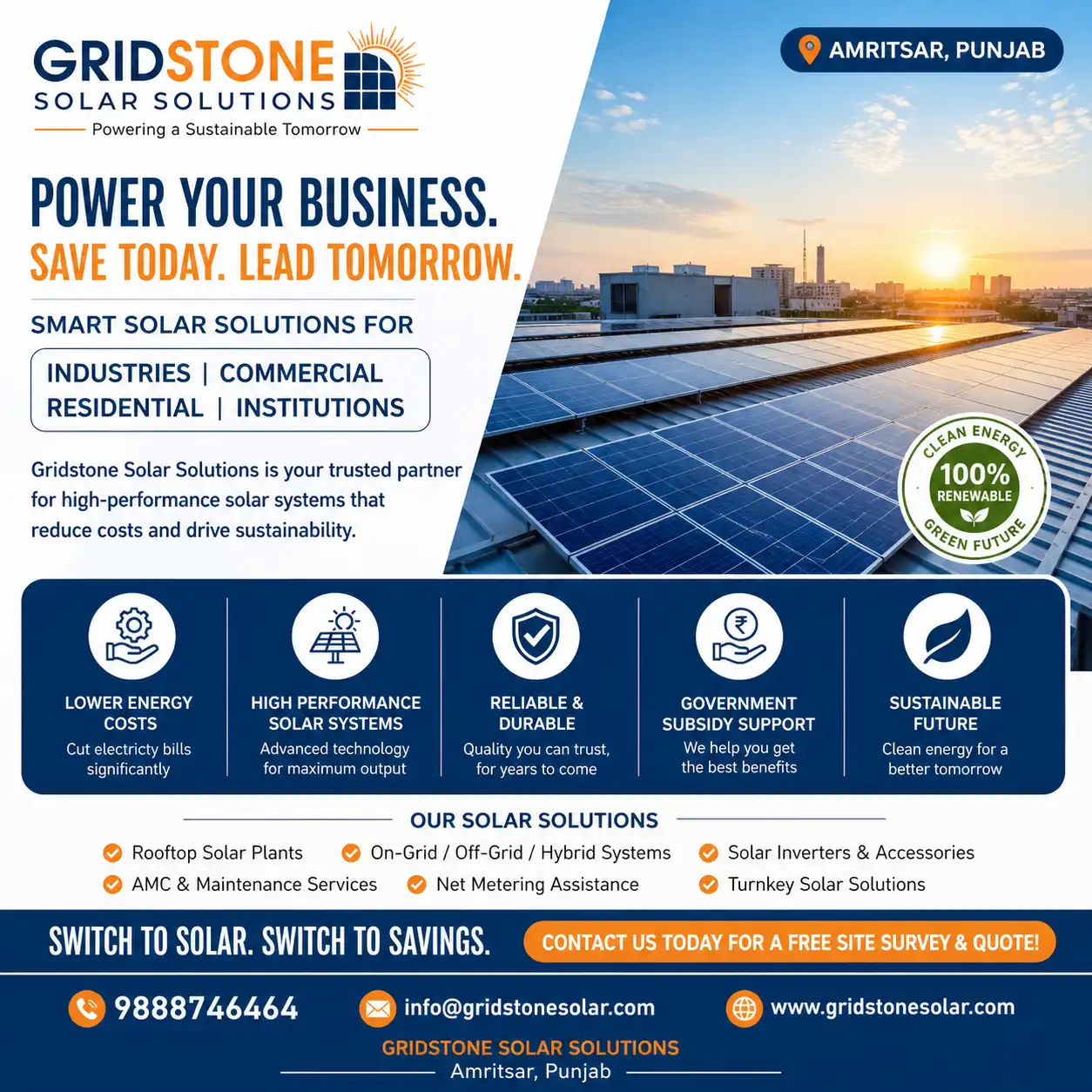 Power Your Home & Business with Solar Energy!