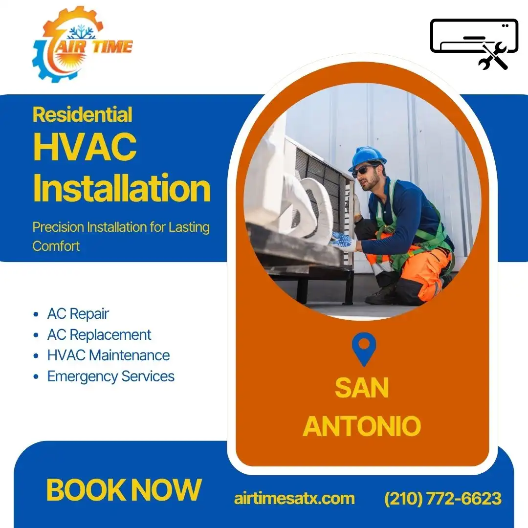 Residential HVAC Installation in San Antonio