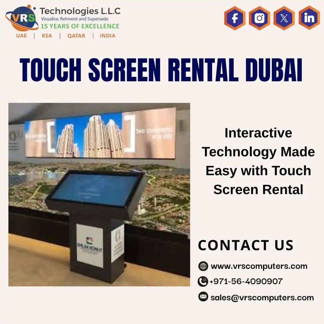 Premium Touch Screen Rental Dubai Retail?
