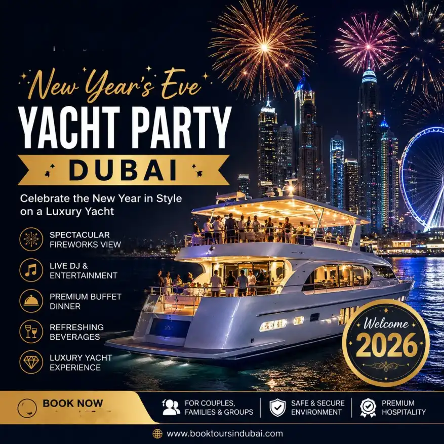 New Year’s Eve Yacht Party Dubai | Book Tours In Dubai