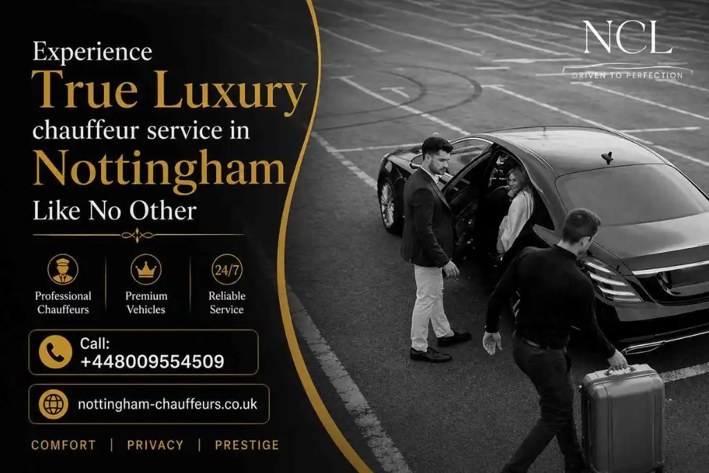 Experience True Luxury chauffeur service in Nottingham Like No Other
