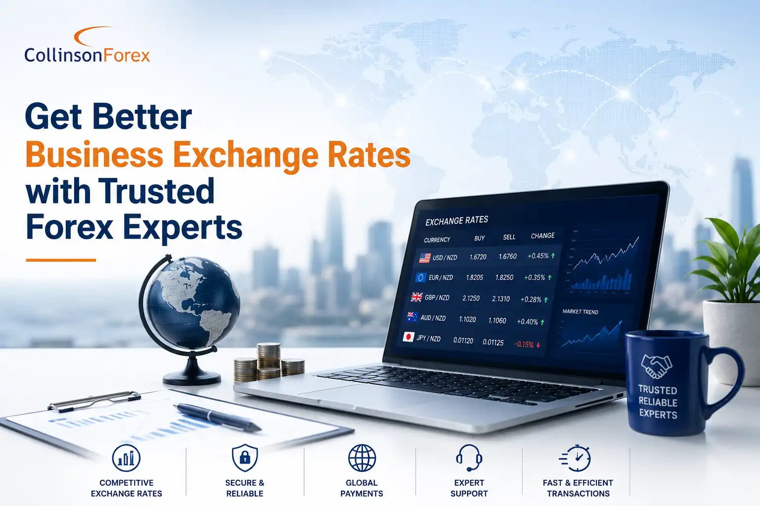 Get Better Business Exchange Rates with Trusted Forex Experts