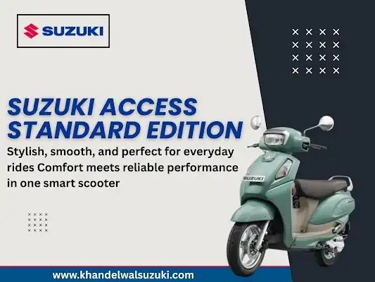 Stylish Suzuki Access Scooters with Smart Features