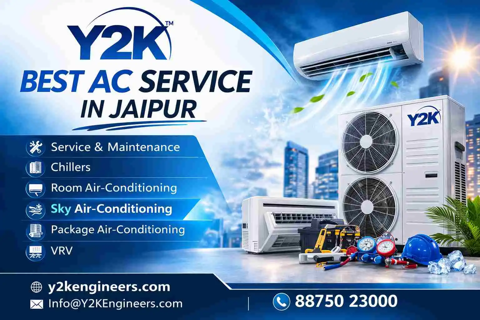 Best AC Service in Jaipur | Y2K Engineers