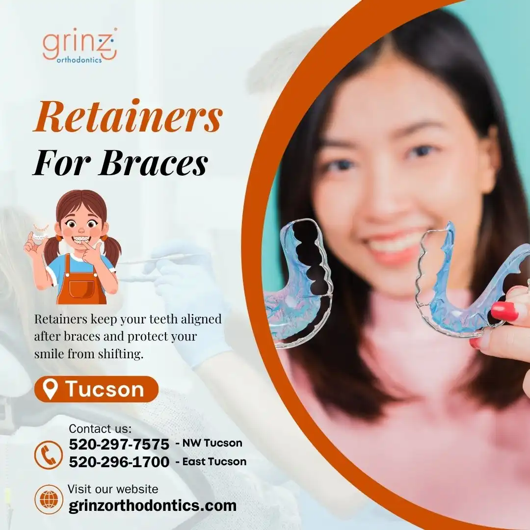 Retainers For Braces in Tucson