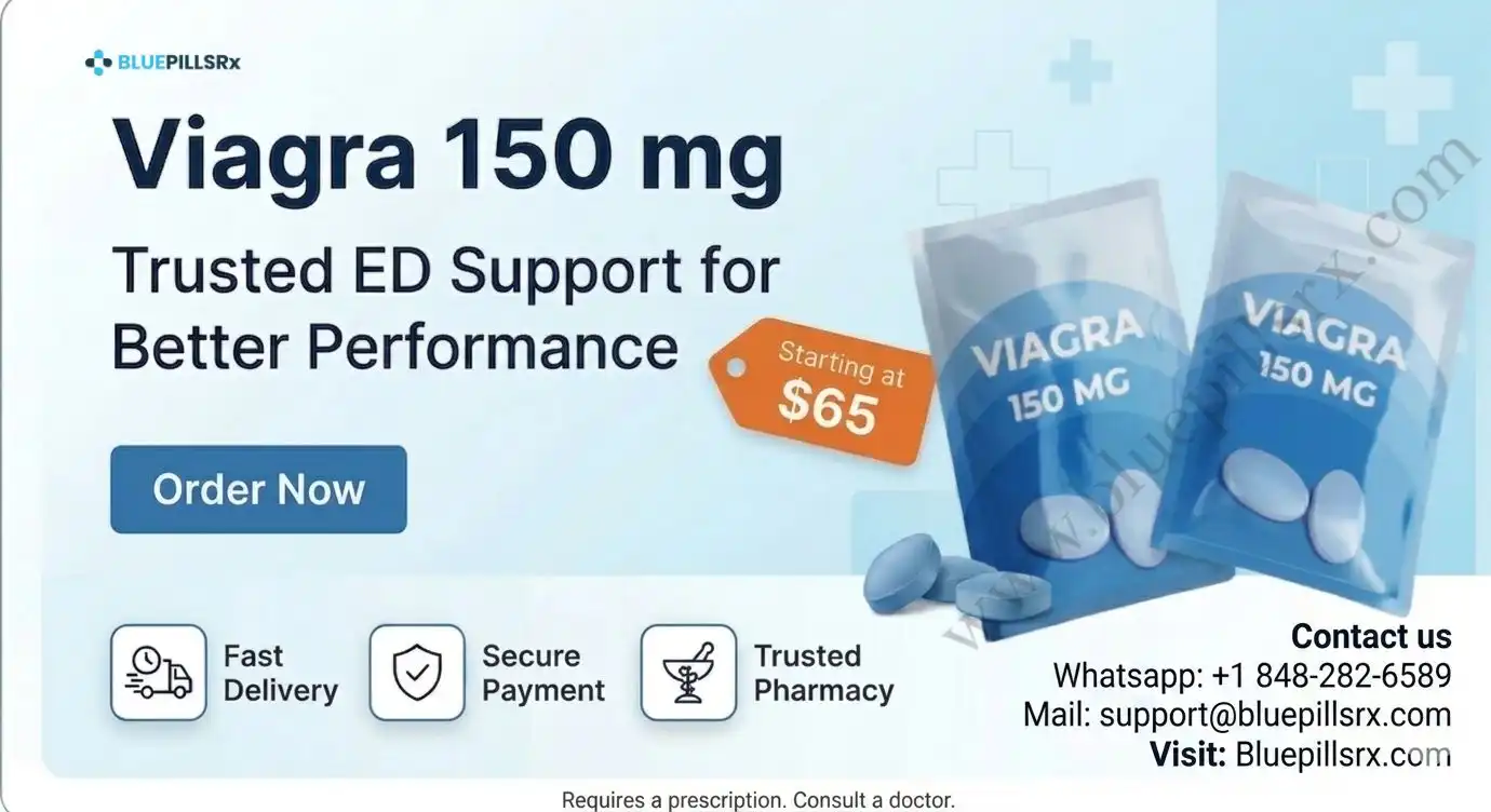 Regain Confidence With Viagra 150 Mg