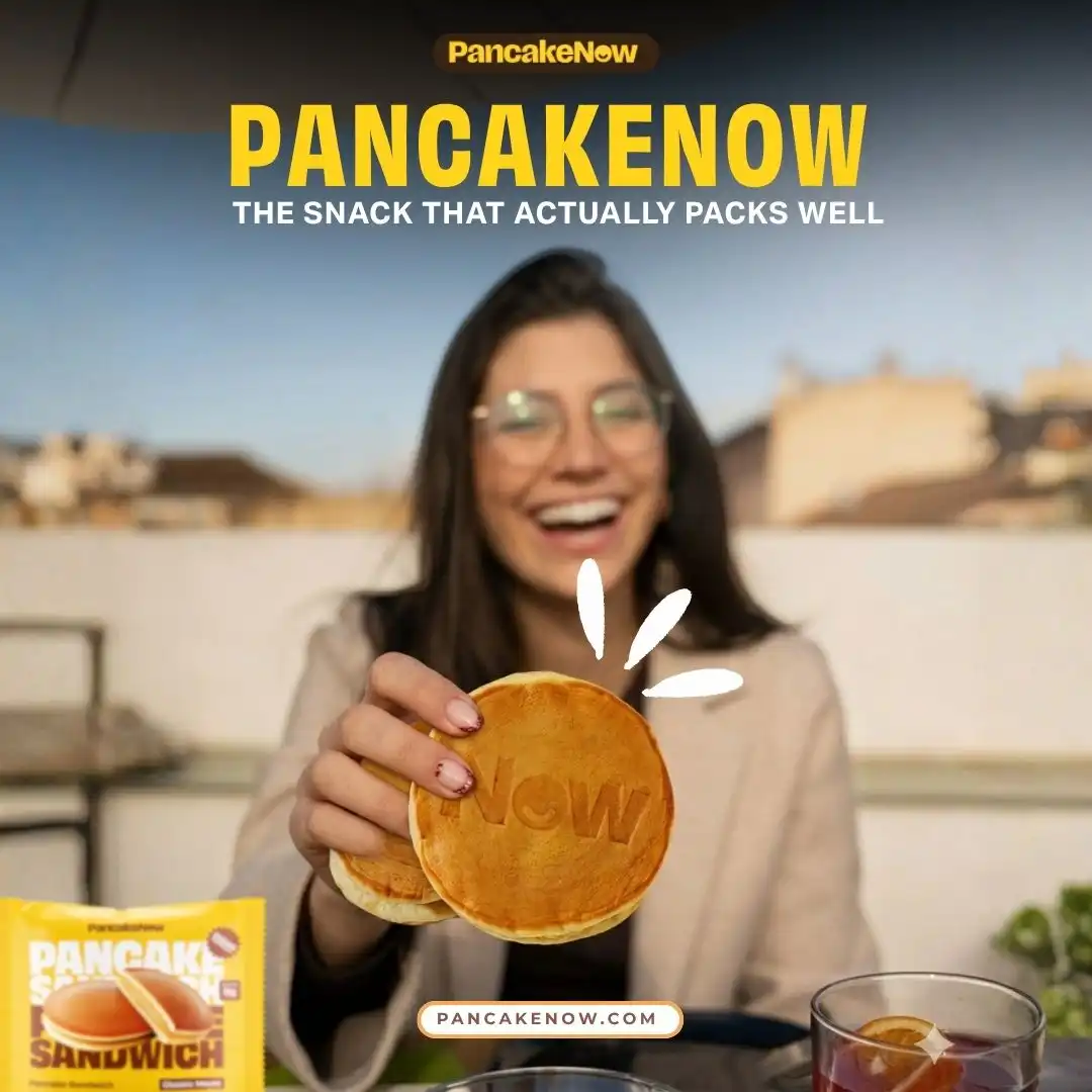 PancakeNow - The Snack That Actually Packs Well