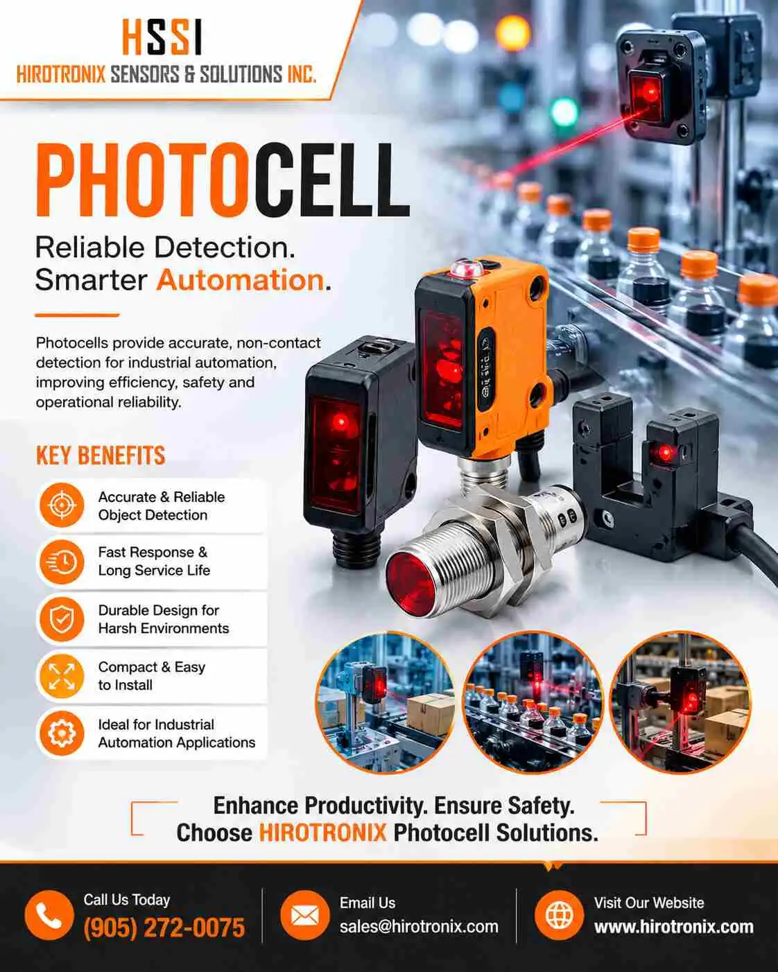 Durable Photocell for Street Light Automation 