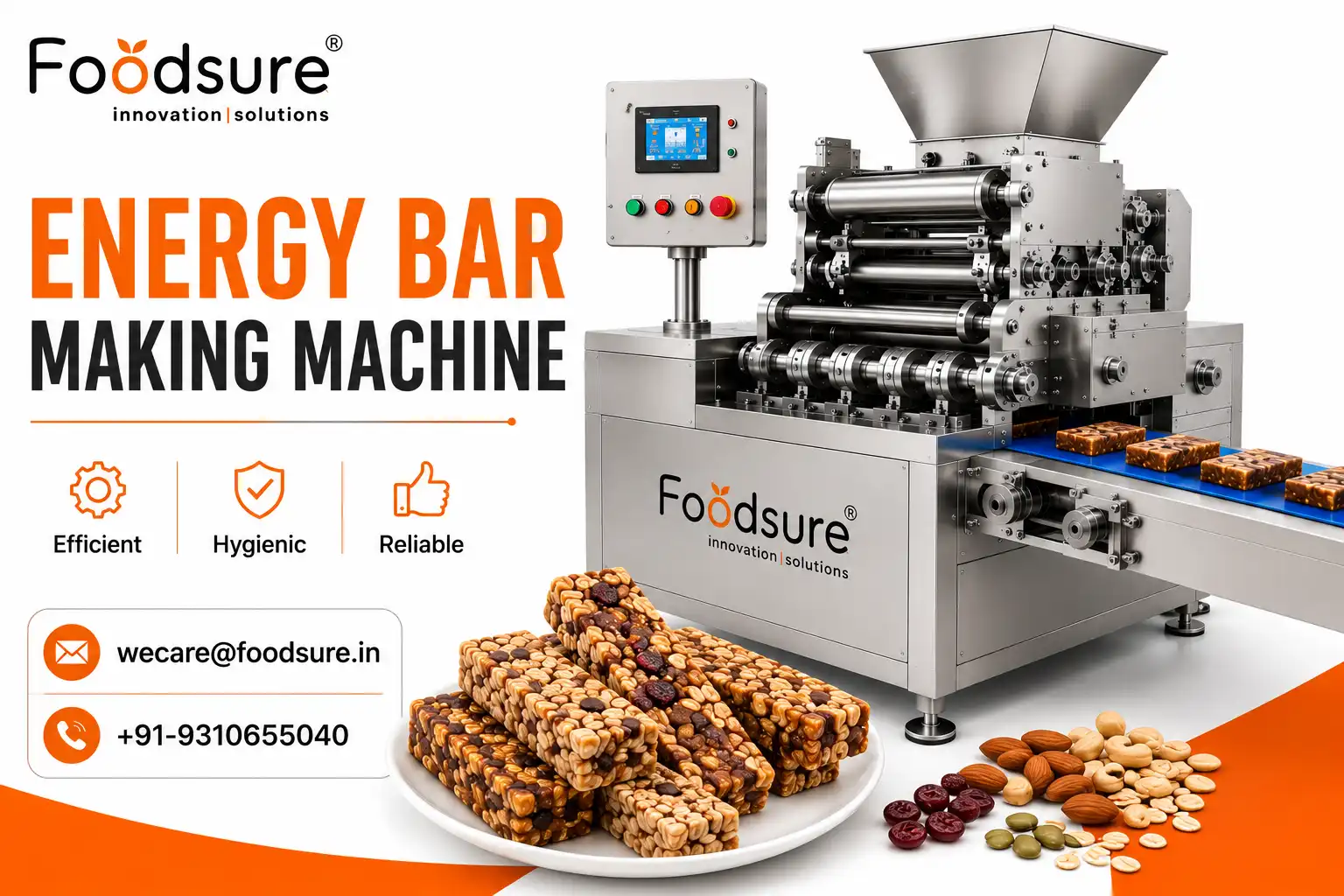 Energy Bar Making Machine Manufacturer & Supplier in India