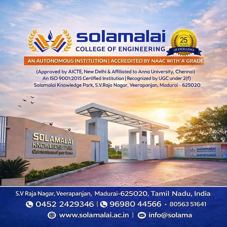 Madurai Engineering College - Excellence in Engineering Education at Solamalai College of Engineering