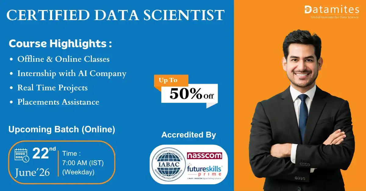 DataMites Best Data Science Course in Nashik