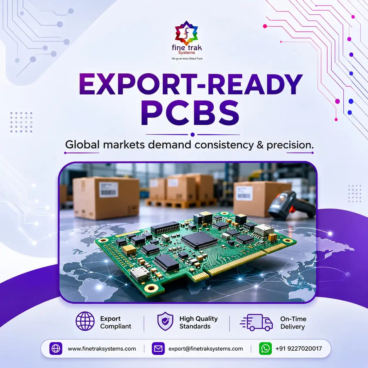 PCB Fabrication Experts for Industrial Applications – FineTrak