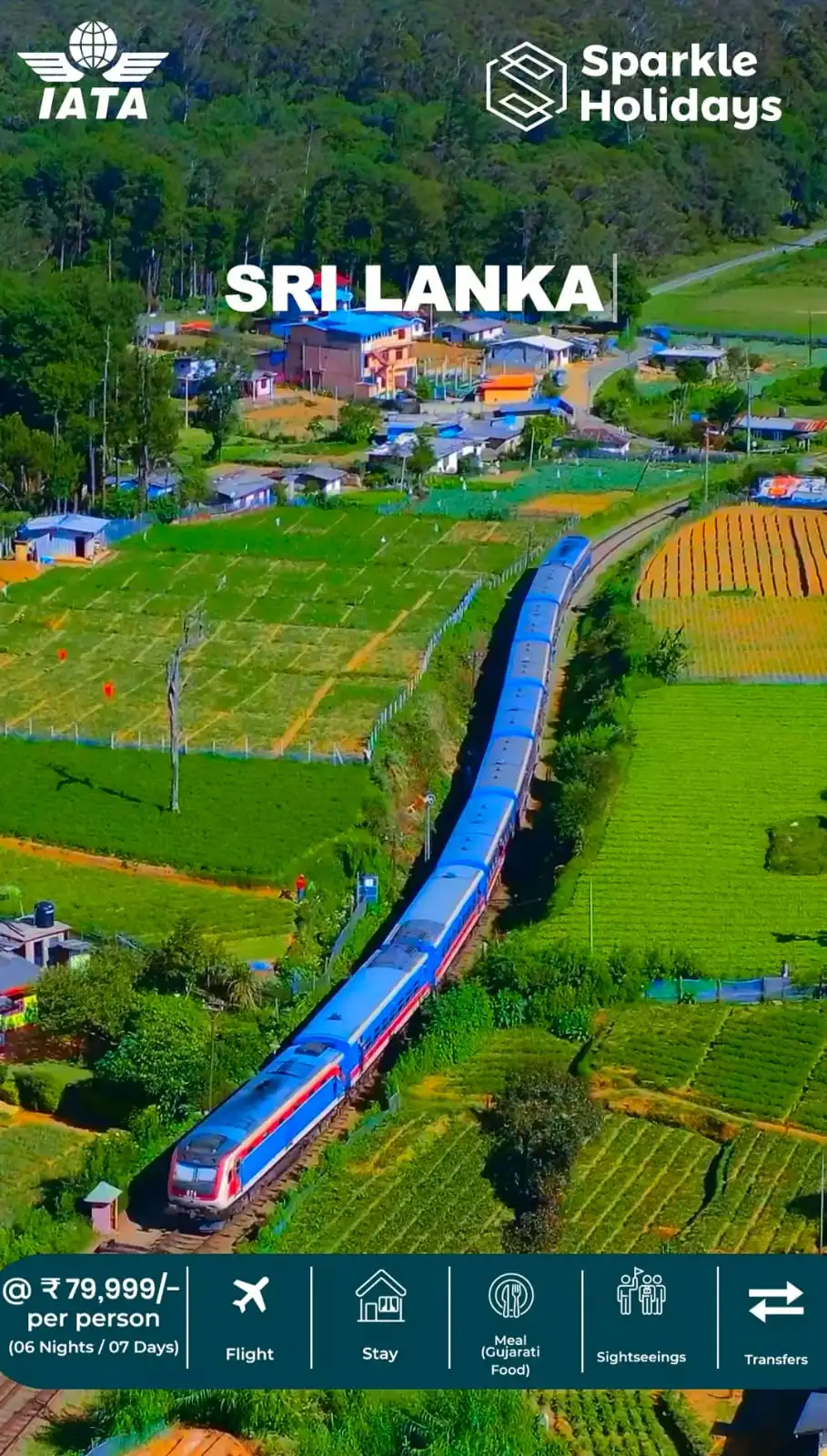 Sri Lanka Tour Packages – Discover the Beauty of Sri Lanka with Sparkle Holidays